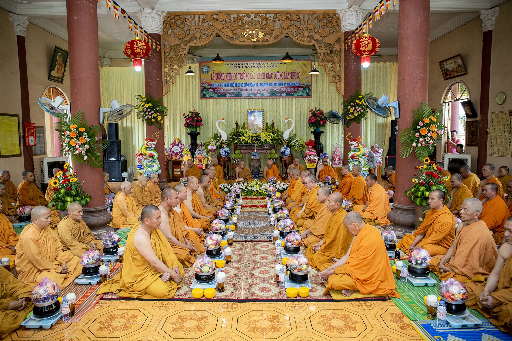 An Nhơn: Tưởng niệm lần thứ 30 năm Cố Trưởng lão Giác Dưỡng tại tịnh xá Ngọc Duyên